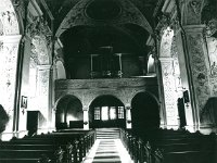 Crkva sv. Katarine 1977. godine, unutrašnojost (foto Nino Vranić)